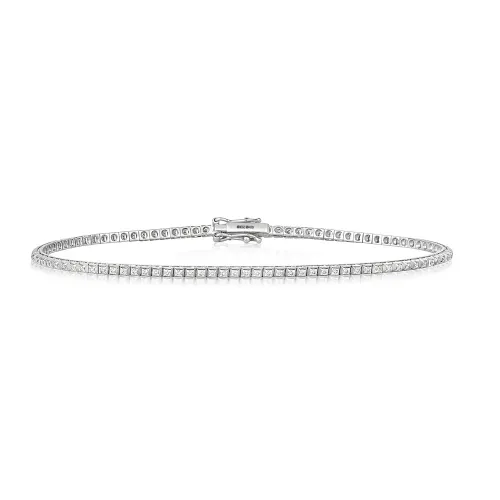 White Gold and Diamond Bracelet  (0.50ct)